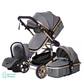 Poussette MAX – 3 en 1 ( 0 à 4 ans ) Accessoires inclus.